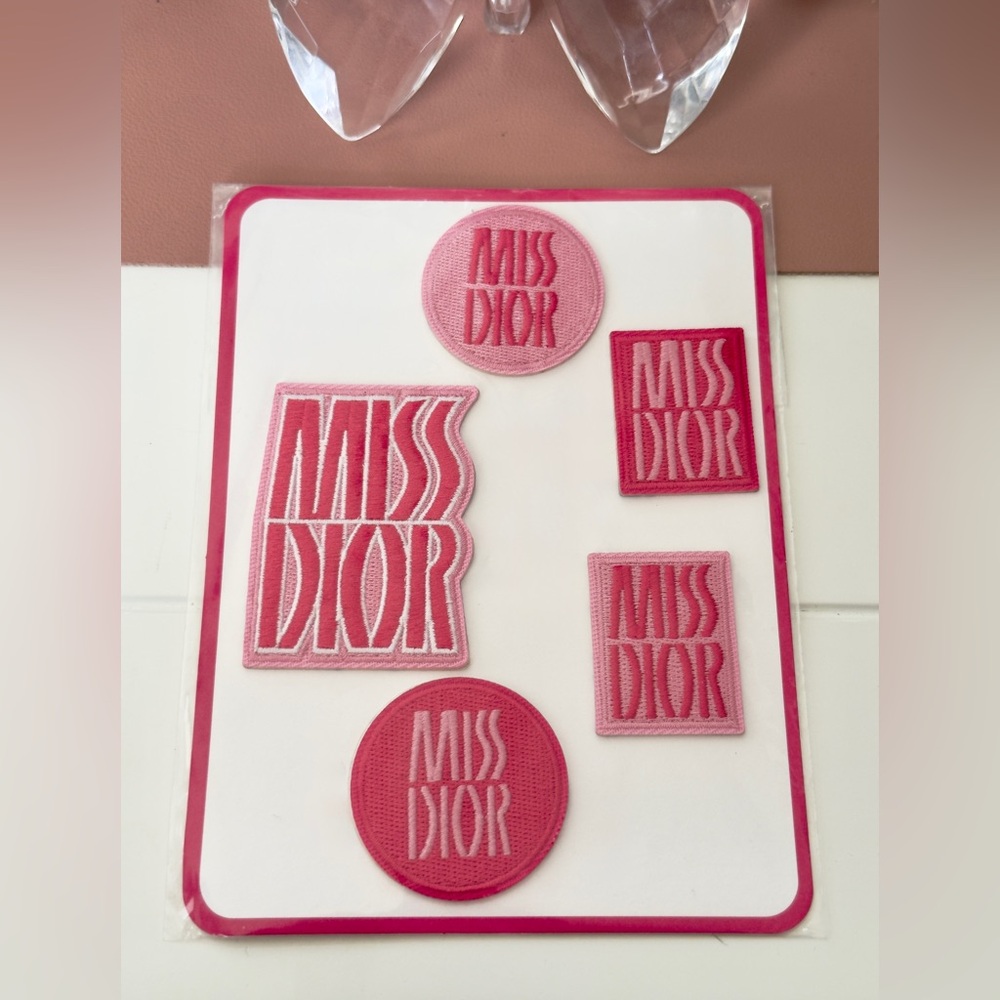 Miss Dior Pink Sticker Patches